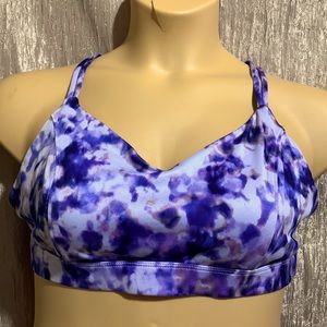 Old Navy Active Sports Bra Purple XL